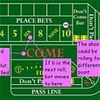 what is the come bet in craps